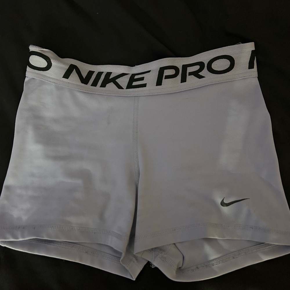 Nike Women's Gray Pro Shorts